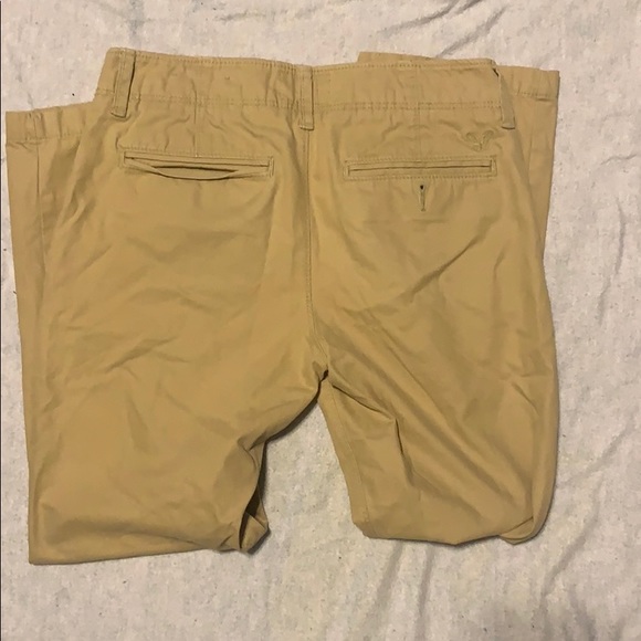 American Eagle 28x30 Original Straight Khakis - Picture 2 of 4